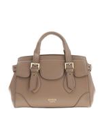 GUESS Rankinė 'Bandoulière Diana Maxi Satchel Ataupe' ruda