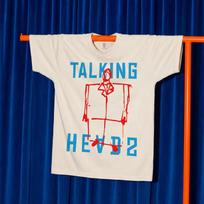 David Byrne Suit T-Shirt Retro 80s Music Band Graphic Tee for Talking Heads Band Men's and Women's Summer Gift Fandom T Shirt 140 blue