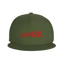 Gorillaz simbolis beisbolo kepuraitės Snapback madingos beisbolo kepurės kvėpuojančios kasdienės kepuraitės lauko kepurės unisex ir moterims One Size gray