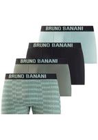 Bruno Banani Boxer trumpikės pastelinė mėlyna / alyvuogių spalva / mėtų spalva / juoda