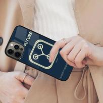 Back to the Future Flux Capacitor Bumper Magnetic Phone Case For iPhone 17 Air 16 14 13 12 Pro Max 15 Plus MagSafe Cover iPhone 14 black