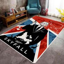 007: Skyfall - Classic Spy Thriller carpet printing floor mats Christmas gifts Protective pad Doormat 80x120cm( 31x47in)