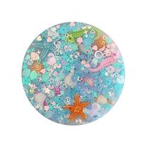 Skin Picking Fidget Toy Ocean-Themed Silicone Pad Skin-Picking Sensory Fidget Toy Children Adults Stress Relief Venting Toy Gift