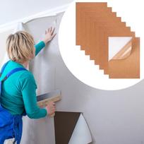 8x Cork Sheets Backing Boards Rectangle Supplies Non Slip Wall Decoration DIY Crafts for Farmhouse brown