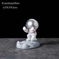 Dervos astronautų papuošalai Universalus mobiliojo telefono stovo laikiklis Spaceman laikiklis Žaislai Namų biuro stalo dekoras Gimtadienio vakarėlis