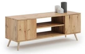 TV spintelė „FOCUS“, 155 cm, auksinio ąžuolo „Craft“ dekoras