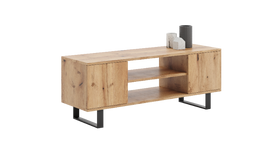 TV spintelė „FOCUS“, 155 cm, auksinio ąžuolo „Craft“ dekoras
