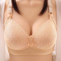 Plus-size Wire-free Bra 48 beige