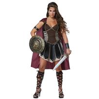 Senovės Romos Spartos kario gladiatoriaus Cosplay uniforma moterims ir vyrams riterio Ksenos princesės Cezario scenos šou Helovino kostiumas M black