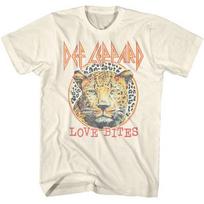 Def Leppard Klasikiniai Love Bites Natūralūs Suaugusiųjų Marškinėliai Unisex Marškinėliai 5XL beige