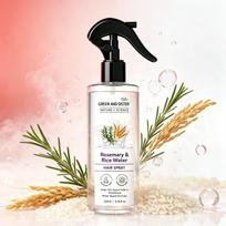 Rosemary Rice Water Hair Care Spray with COA, MSDS, and FDA Documentation Available black
