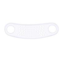Face Mask Cheek Lift Up Belt Breathable Transparent Face Slimming Bandage With Multi Level Tension Control M white