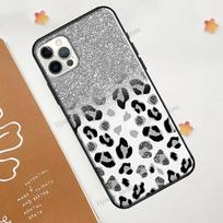 Juodas leopardo raštas Skirta iPhone 12 13 mini 11 Pro Max Dėklas Skirta iPhone 7 8 Plus X XR XS Max SE 2020 Coque iPhone 18 Pro