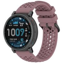 22mm Silicone Strap For Huawei Watch GT6 Pro GT6 46mm Amazfit Bip GTS 3 GTS 2 Mini Sport Xiaomi Watch S2 Sports Band Smartwatch Replacement Bracelet violetinė