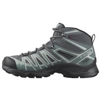 Salomon  X Ultra Pioneer Mid CSWP Ebony Stormy Weather Women Sneakers Blue Wine-Tasting L41671200 38⅔ gray