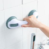 Suction Cup Handrails: Prevent Falls with Bathroom and Bathtub Handles for Children and Elderly Blue Grab Bar OPP white