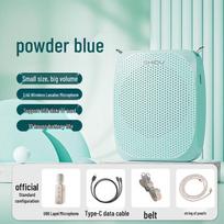 SHIDU S615 Portable Voice Amplifier with Wireless Microphone CN plug (adapter included) (CN version)