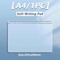 Multi-Purpose PP Office Desk Mat Transparent Waterproof Writing Pad A2/A3/A4/A5/16K Drawing Mat Exam Use white
