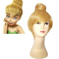 Vibrant Tinker Bell Cosplay Dress Green Pixie Attire For Adults With Charming Design And Quality Material Wig,Only One beige