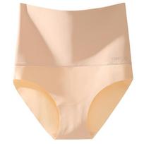S-XL Size Bodyshaper High Waist Seamless Underwear Anti-Bacteria Female Intimates Lingerie M abrikosas