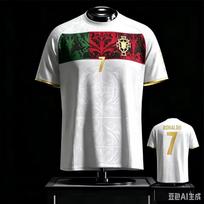 2026 New Cristiano Ronaldo Commemorative Edition Jersey/T shirt — Portugal Team Men's And Women'sSports and Casual Fashion Tops L gray