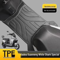Yadea TPE Floor Mats for Guanneng White Shark, Modern & G35PLUS Series Single Layer TPE Floor Mat gray