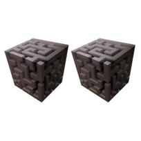 1/2 Rinkinių 3D Optinės Iliuzijos Kampinis Sienos Lipdukas Sienos Menas, Keičiantis Realybę Lipnus Nuimamas Stereoskopinis Kubas Lipdukas Namams Biurui 2pcs