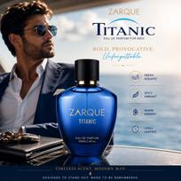 Titanic Premium Perfume For Men | Long Lasting Eau De Parfum | Luxury EDP Fragrances | Fragrance For Modern Lifestyle | Premium Scent for Him, 100 ML 100 ML gray