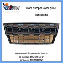 BM5117K946FW Honeycomb Triangle Plate Lower Grille for Ford FOCUS MK3 European Version Triangle Plate Left black