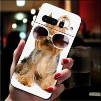 Phone Case For Google Pixel 10 9 Pro XL 9A 8 7 6 Pro Pixel 8A 7A 6A Pixel 8 7 6 5 Yorkshire Terrier Dog Puppy Google Pixel 6 brown