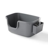 XL Jumbo Semi-Enclosed Cat Litter Box - Anti-Splash & Anti-Tracking 56*38*28CM