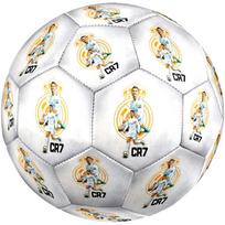 Real Madrid Cr7 Legacy 5 dydžio futbolo kamuolys, mašininės siūlės, treniruotėms ir varžyboms patalpoje/lauke, futbolo aksesuaras zq beige
