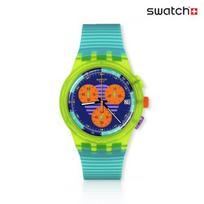 [Swatch] Neon SWATCH NEON WAVE SUSJ404 blue