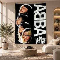 Dekoratyvinis gobelenas, ABBA spausdintas sienos menas, Lengvas sieninis kabinamas elementas miegamojo fonui 130cmx150cm