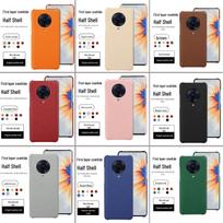 Vivo Nex3 Genuine Leather Half-Cover Protective Case with Litchi Pattern Nex3