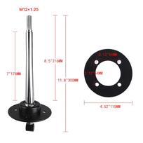short   lev  gear knob replacement for E30 E36 E46 E34 E39 E6x  3 with  gonomic handle and mounting accessories gray