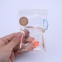 Taba Squishy Fidget Funny Clear Kawaii Little Goldfish Bag Silicone Clownfish Toy Adult Stress Relief Kids Holiday Squeeze Gifts gray