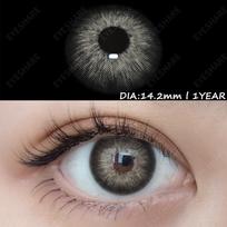 EYESHARE 2 vnt. Naujos spalvos kontaktiniai lęšiai, Natūralūs juodi ir rudi lęšiai, Mėlyni grožio lęšiai, Pilki ir balti lęšiai, Spalvoti makiažo violetiniai lęšiai