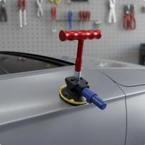 Vacuum Suction Cup Indentation Puller Portable Paintless Repair Tool Lightweight for DIY gray