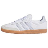 Adidas Samba OG Balti Halo Mėlyni Guminiai Moteriški Sportbačiai IE0877 38
