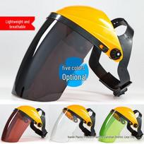 High-Temperature Arc Welding Face Shield yellow
