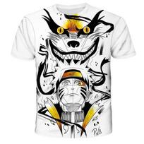 Anime Naruto marškinėliai Naruto Kakashi Cosplay 3D spausdinti vyriški madingi negabaritiniai marškinėliai Harajuku Vaikiški marškinėliai Viršutiniai drabužiai berniukams mergaitėms S