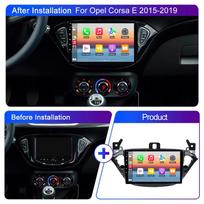 9 colių 2DIN, skirtas Opel Corsa 2015-2019 / Opel Adam 2013-2016 Automobilių GPS Multimedijos grotuvas Automobilinis radijas Carplay Android Auto 2+32