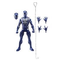 Hasbro Marvel Legends Series Gamerverse Peter Parker Kostiumas 15 cm Kolekcionuojama veiksmo figūrėlė, Atkurianti vaizdo žaidimo G0837 Autentiškas Anti-Venom stilius, blue