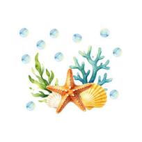 Ocean Shell Starfish Coral Toilet Sticker, Peel And Stick Toilet Lid Tank Seat Decals, Self Adhesive Bathroom Wall Sticker A white