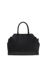 GUESS Rankinė su ilgu dirželiu 'Guess Sac Bandoulière Yulia Small Satchel Black' juoda