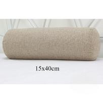 Ilga pagalvė lovoms Cilindras atrama juosmens kojos pagalvėlė Paprasta vienspalvė saulės gulto nugaros atrama Namų biuro dekoras 15x40cm