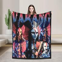Avataras Ugnis ir Pelėdai Antklodė Kokybiška Šilta Minkšta Mesti Antklodė Žiemos Berniukas Mergaitė Lauko Mada Lovatiesė 75x90cm