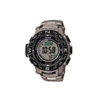 CASIO vyriškas PRO TREK pilkas laikrodis PRW3500T-7 PRW3500T-7 Gray Dial gray