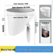 Floor Drain Anti-Odor & Backflow Check Valve Insert gray